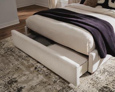Signature Design by Ashley Brizmore Queen Upholstered Storage Bed - PCB2611B4