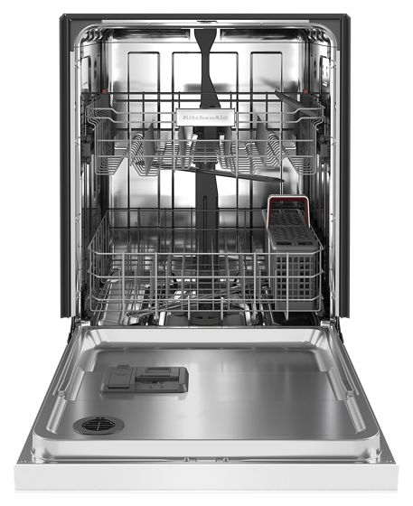 24" KitchenAid 47 dBA Two-Rack Dishwasher With ProWash Cycle - KDFE104KWH