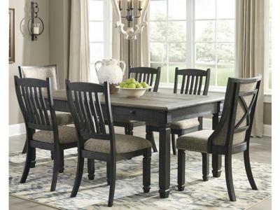 Signature Design by Ashley Tyler Creek Dining Table with 6 Chairs - D736D7