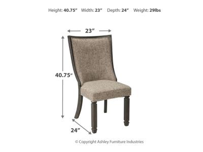 Signature Design by Ashley Tyler Creek Dining Table with 6 Chairs - D736D7