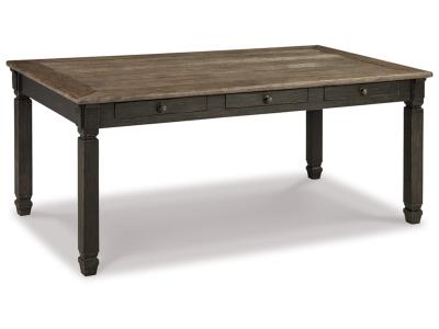 Signature Design by Ashley Tyler Creek Dining Table and 4 Chairs with Bench - D736D11