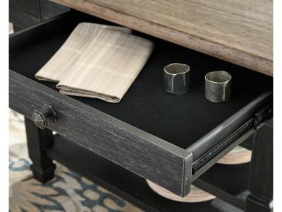 Signature Design by Ashley Tyler Creek Dining Table and 4 Chairs - D736D1