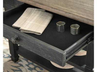 Signature Design by Ashley Tyler Creek Counter Height Dining Table and 2 Barstools - D736D14