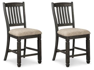 Signature Design by Ashley Tyler Creek Counter Height Dining Table and 2 Barstools - D736D14