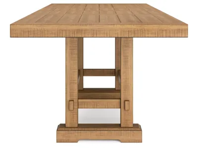 Signature Design by Ashley Havonplane Counter Height Dining Table and 10 Barstools - D773D3
