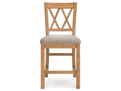 Signature Design by Ashley Havonplane Counter Height Dining Table and 10 Barstools - D773D3