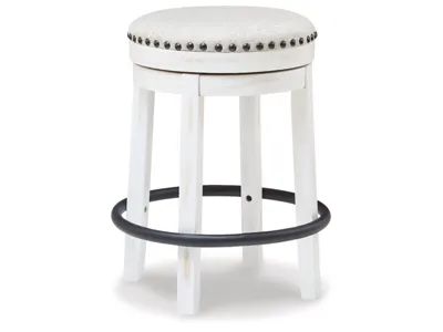 Signature Design by Ashley Valebeck Counter Height Dining Table and 8 Barstools - D546D30