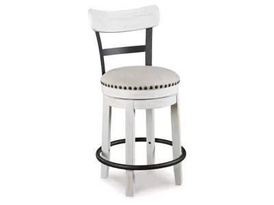 Signature Design by Ashley Valebeck Counter Height Dining Table and 8 Barstools - D546D30