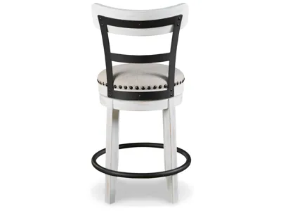 Signature Design by Ashley Valebeck Counter Height Dining Table and 8 Barstools - D546D30