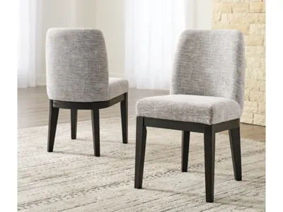 Signature Design by Ashley Burkhaus Dining Table and 6 Chairs - D984D3
