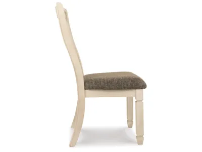 Signature Design by Ashley Bolanburg Extension Dining Table and 4 Chairs - D647D15