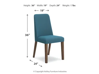 Signature Design by Ashley Lyncott Extension Dining Table and 6 Chairs - D615D28