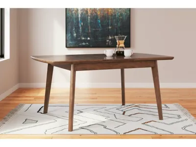 Signature Design by Ashley Lyncott Extension Dining Table and 4 Chairs - D615D2