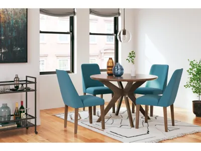 Signature Design by Ashley Lyncott Dining Table and 4 Chairs - D615D10
