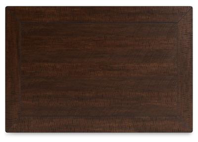 Signature Design by Ashley Valebeck Counter Height Dining Table and 6 Barstools - D546D36