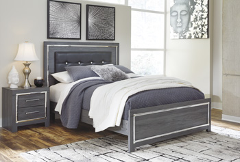 Ashley Furniture Lodanna King Panel Footboard B214-56 Gray
