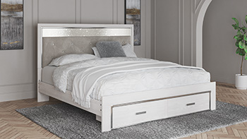 Ashley Furniture Altyra King Storage Footboard B2640-56S White
