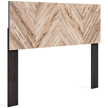 Ashley Furniture Piperton Full Panel Headboard EB5514-156 Two-tone Brown/Black