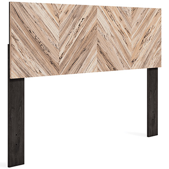 Ashley Furniture Piperton Queen Panel Headboard EB5514-157 Two-tone Brown/Black