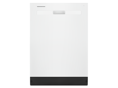 24" Whirlpool 55 DBA Quiet Dishwasher with Boost Cycle and Pocket Handle - WDP540HAMW