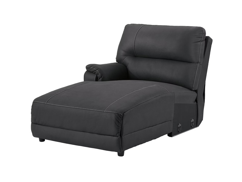 Ashley Furniture Henefer LAF PWR Reclining Back Chaise 7860679 Midnight