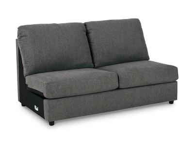 Ashley Furniture Edenfield Armless Loveseat 2900334 Charcoal