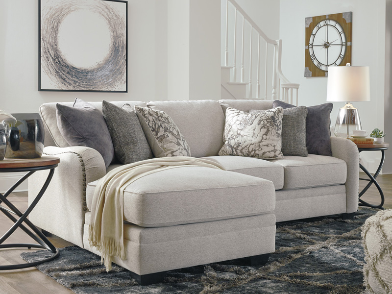 Ashley Furniture Dellara LAF Corner Chaise 3210116 Chalk