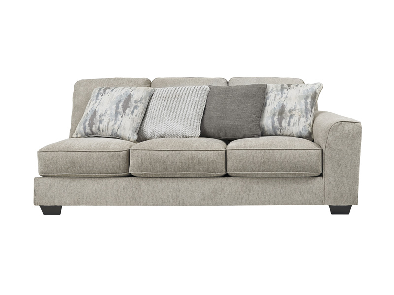 Ashley 3950456 Furniture Ardsley RAF Loveseat Pewter