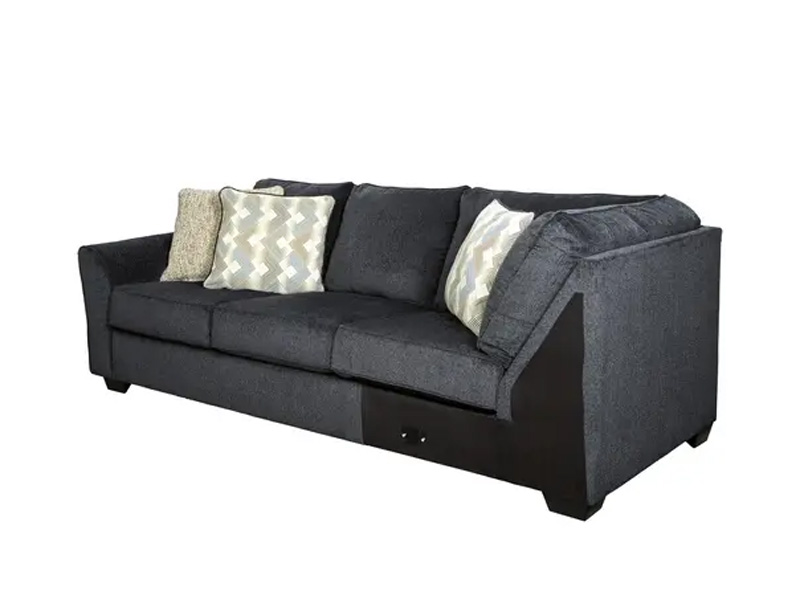 Ashley Furniture Eltmann LAF Sofa w/Corner Wedge 4130348 Slate