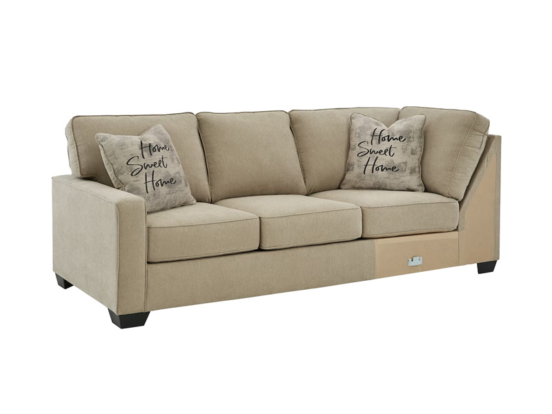 Ashley 5900655 Furniture Lucina LAF Loveseat Quartz