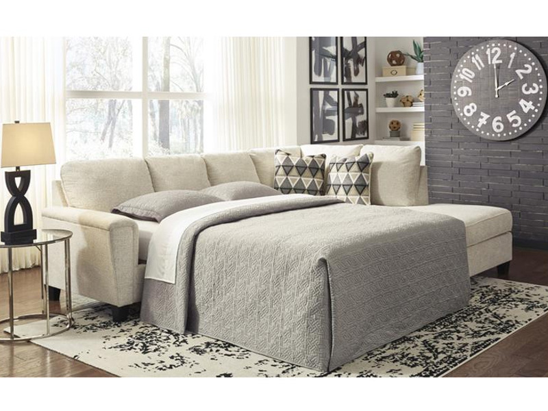 Ashley Furniture Abinger LAF Sofa Sleeper 8390469 Natural