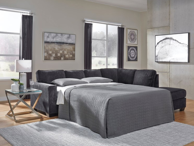 Ashley Furniture Altari LAF Full Sofa Sleeper 8721310 Slate