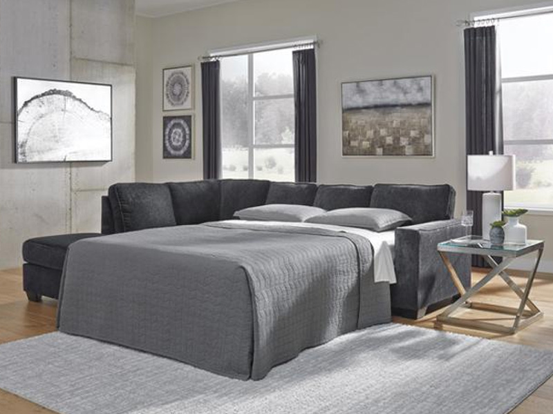 Signature Design by Ashley 8721439 Altari Queen Sofa Sleeper Alloy