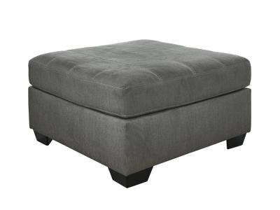 Ashley Pitkin Oversized Accent Ottoman in Slate - 3492708 