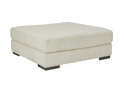 Signature Design by Ashley Lindyn Oversized Accent Ottoman 2110408 Ivory