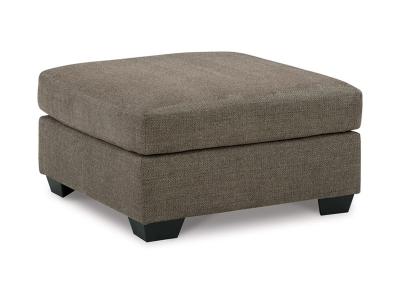 Signature Design by Ashley Furniture Mahoney Oversized Accent Ottoman in Chocolate - 3100508