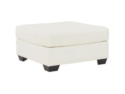 Signature Design by Ashley Furniture Donlen Oversized Accent Ottoman in White - 5970308