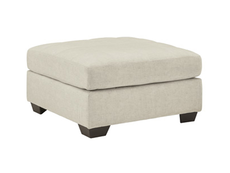 Benchcraft Falkirk Oversized Accent Ottoman 8080608 Parchment