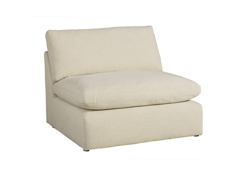 Ashley Furniture Elyza Armless Chair 1000646 Linen