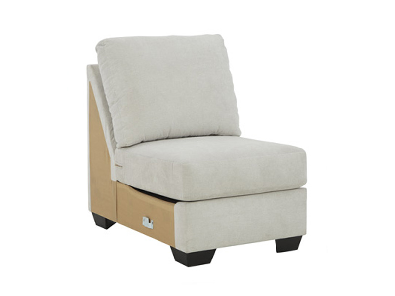 Ashley Furniture Lowder Armless Chair 1361146 Stone