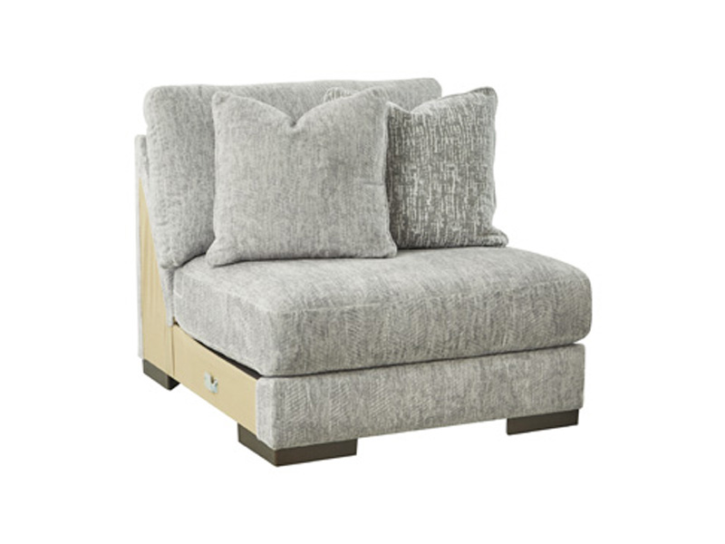 Ashley Furniture Regent Park Armless Chair 1440446 Pewter