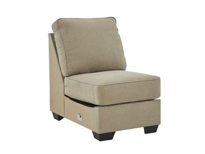 Ashley Furniture Lucina Armless Chair 5900646 Quartz
