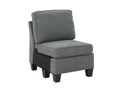 Ashley Furniture Alessio Armless Chair 8240546 Charcoal