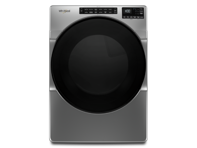 27" Whirlpool 7.4 Cu. Ft. Gas Wrinkle Shield Front Load Dryer with Steam - WGD6605MC