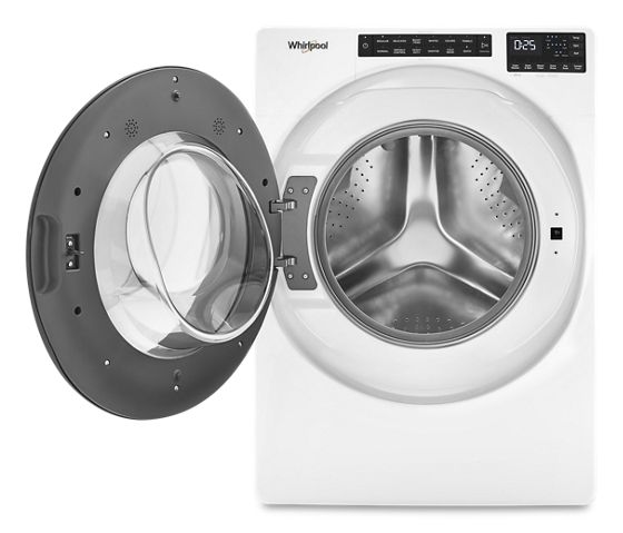 27" Whirlpool 5.2 Cu. Ft. Front Load Washer with Quick Wash Cycle - WFW5605MW