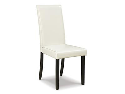 Signature Design by Ashley Kimonte Dining UPH Side Chair (2/CN) Ivory - D250-01
