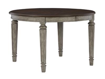 Signature Design by Ashley Lodenbay Oval Dining Room EXT Table D751-35 Two-tone