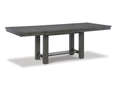 Signature Design by Ashley Myshanna RECT Dining Room EXT Table D629-45 Gray