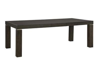 Signature Design by Ashley Hyndell RECT Dining Room EXT Table D731-35 Dark Brown