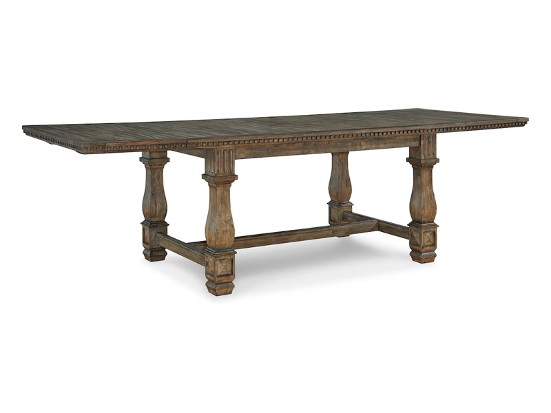 Signature Design by Ashley Markenburg RECT Dining Room EXT Table D770-45 Brown
